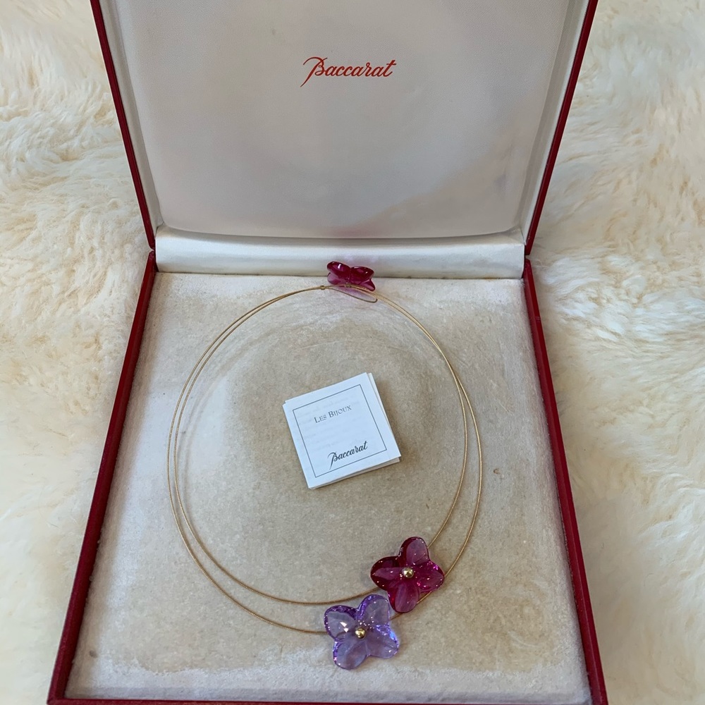 Baccarat necklace